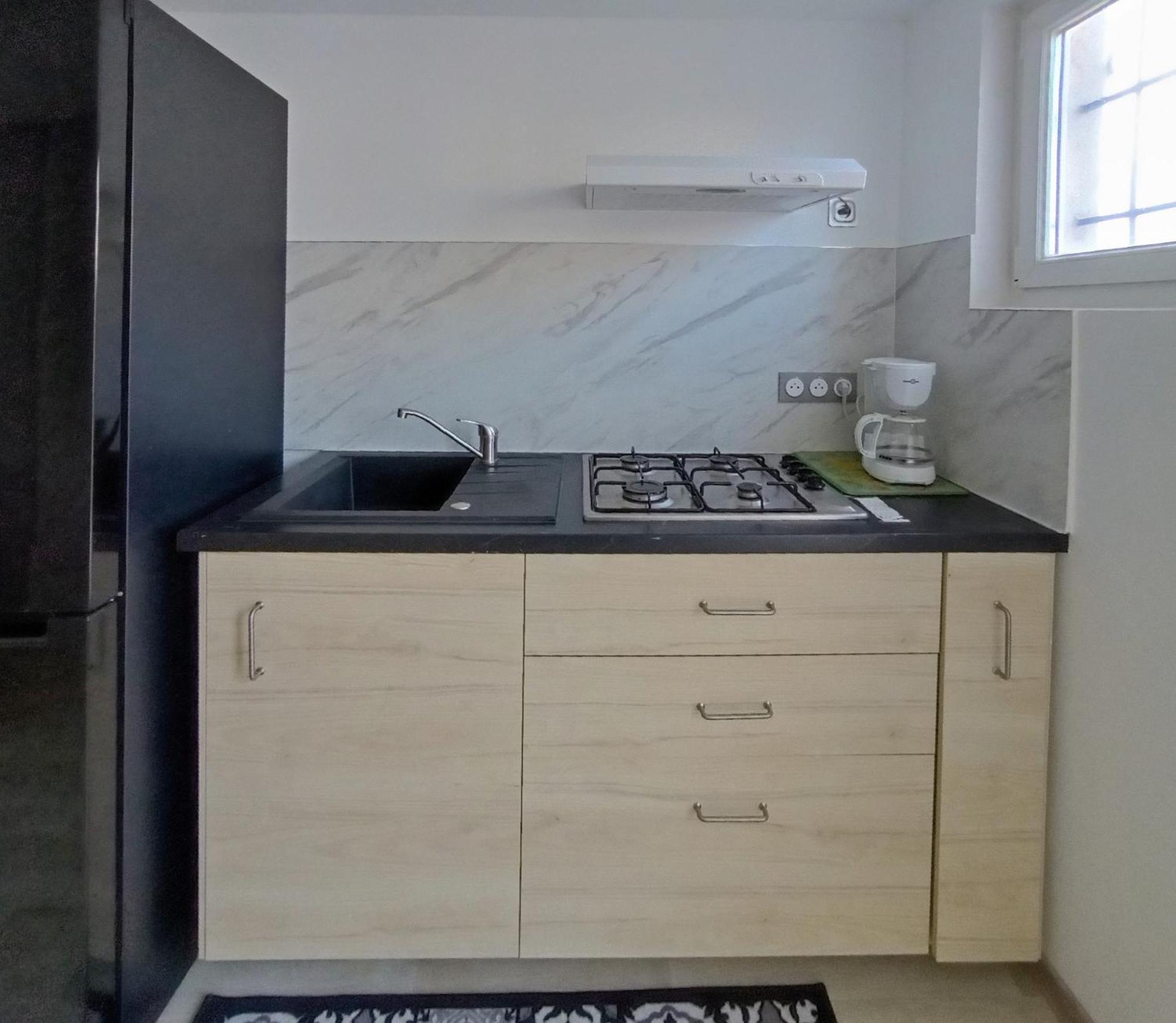 Studio l'Obrador 25 m2, vue jardin&terrasse + accès piscine Rieux-Minervois Esterno foto