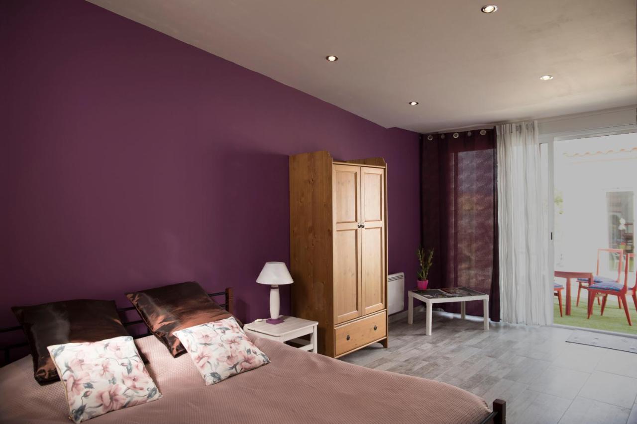 Studio l'Obrador 25 m2, vue jardin&terrasse + accès piscine Rieux-Minervois Esterno foto