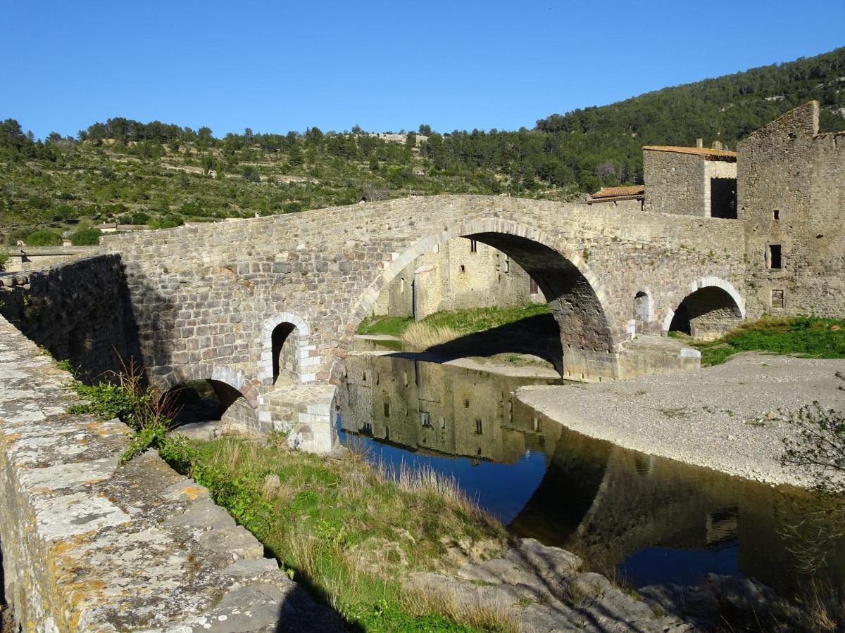 Studio l'Obrador 25 m2, vue jardin&terrasse + accès piscine Rieux-Minervois Esterno foto
